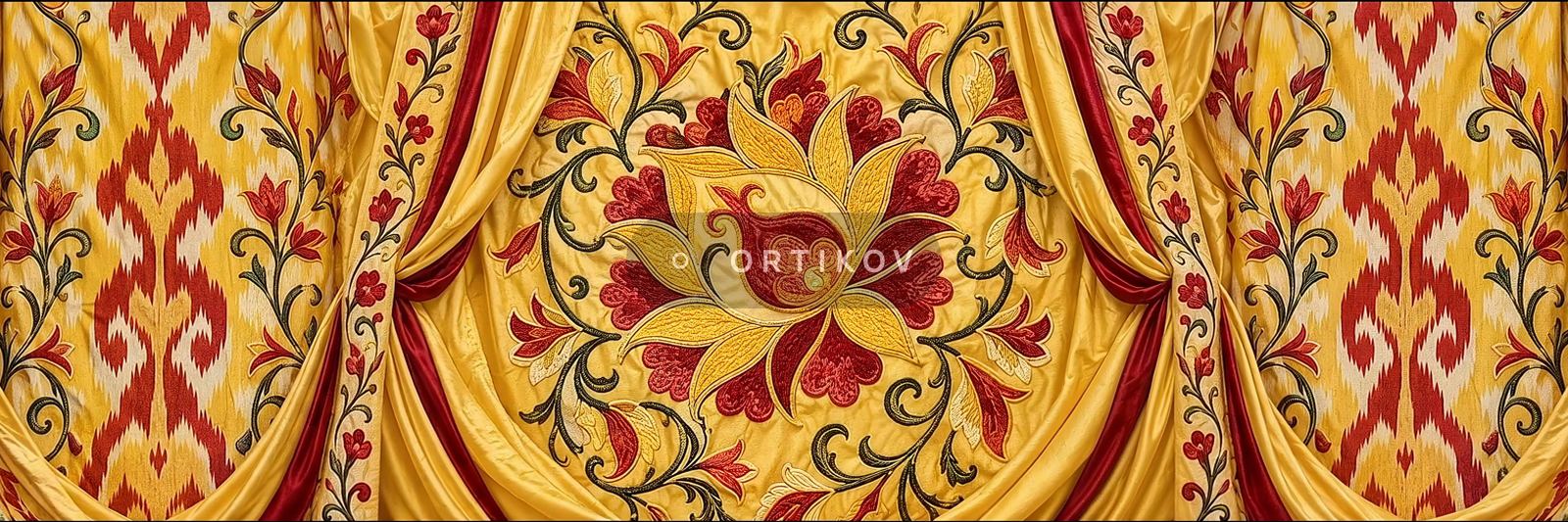 Golden Ikat