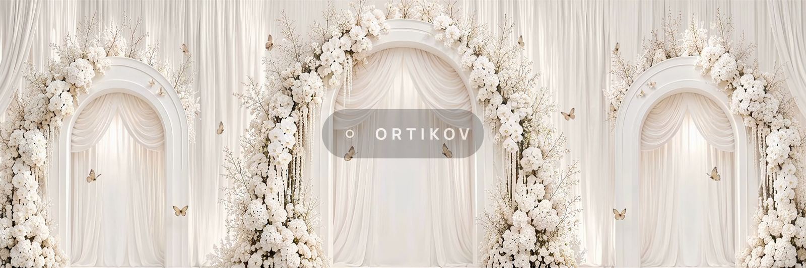 Triple Arch in White