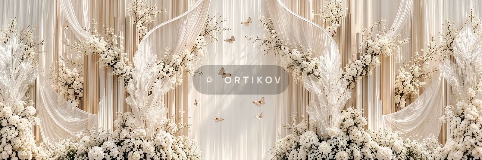 Silk Waves in Flowers