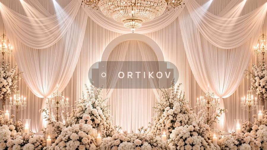 Arch under Spotlights