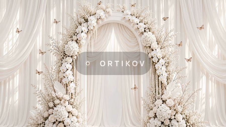 White Arch and Tulle