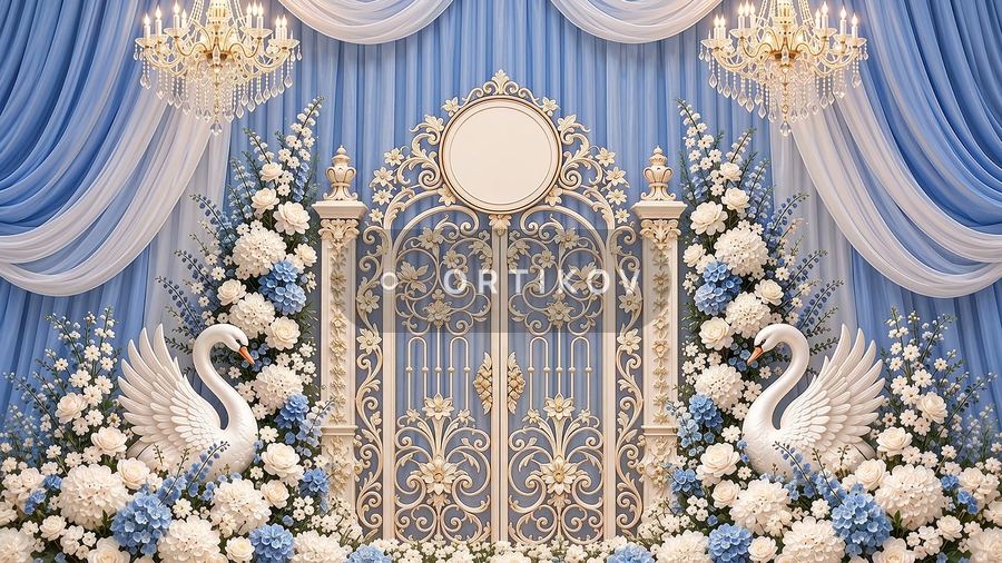 Blue Gates and Chandeliers