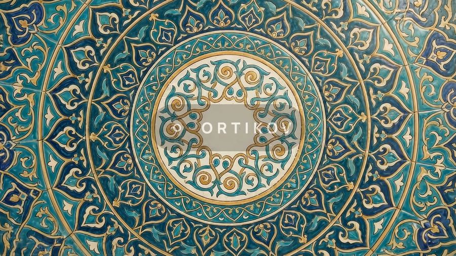 Turquoise Ornament
